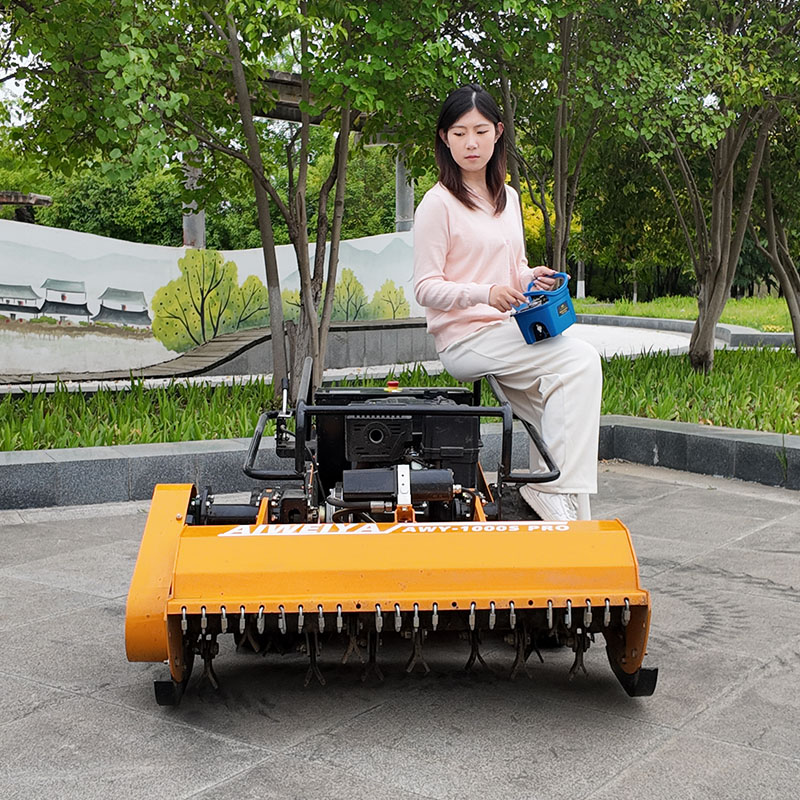 Farming Zone - Anpassbarer Roboter-Rasenmäher mit faltbarem Hilfsrahmen, tragbarer