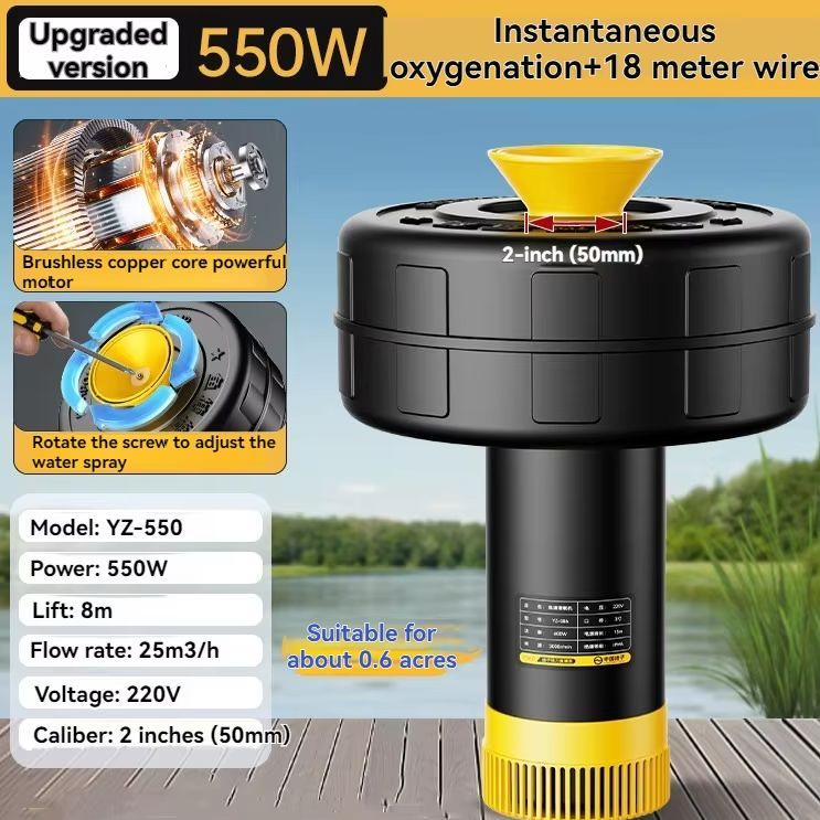 Fish Pond Aerator - Teichbelüfter für Fischteiche, spezieller Teichbelüfter für