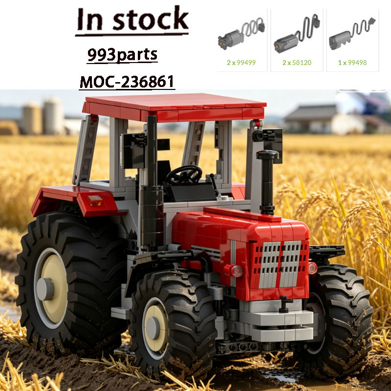 Farming Agriculture Model - Bausteinmodell MOC-236861 City Street New Farm