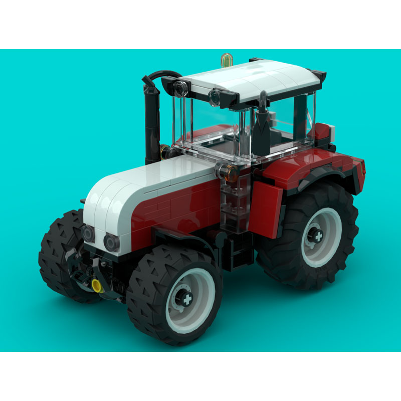 Farming Agriculture Model - MOC-256353 Urban Farm Landwirtschaftlicher Traktor Baustein-Modell