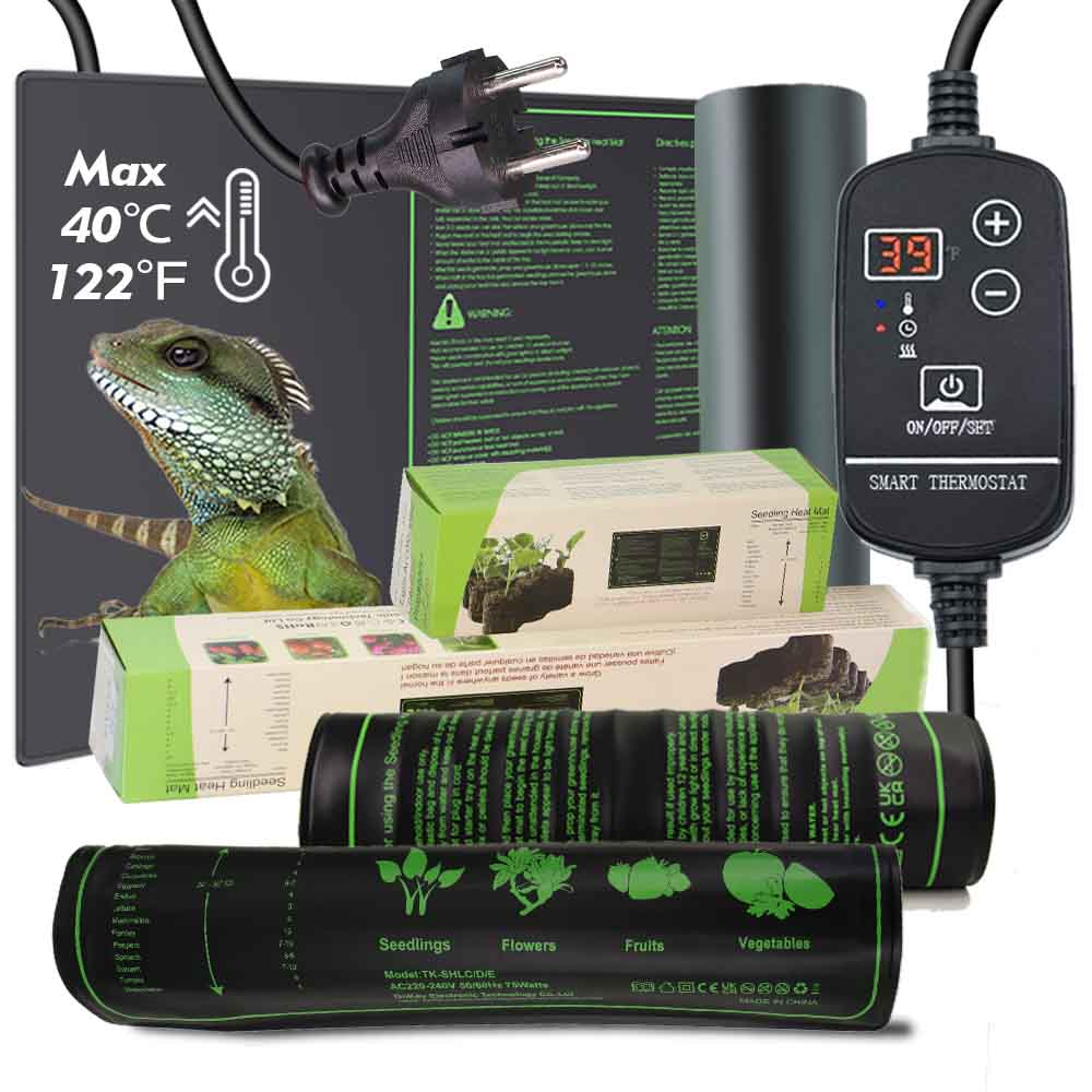 Seedling Heat Mat - 7-100w Pflanzen Heizkissen mit 16 ℃