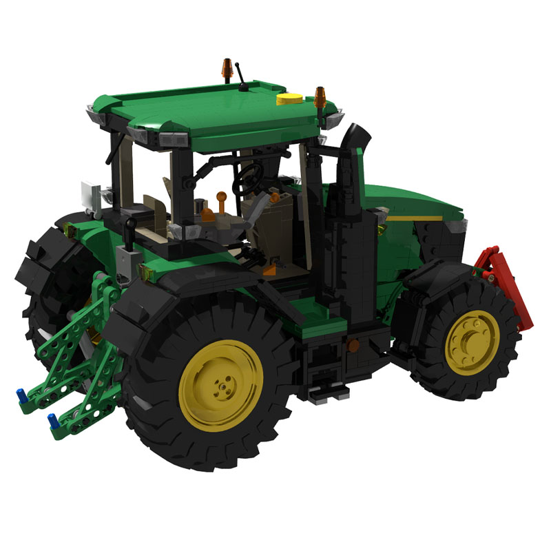 Farming Agriculture Model - MOC-231420 Urban Farm Landwirtschaftlicher Traktor Baustein-Modell