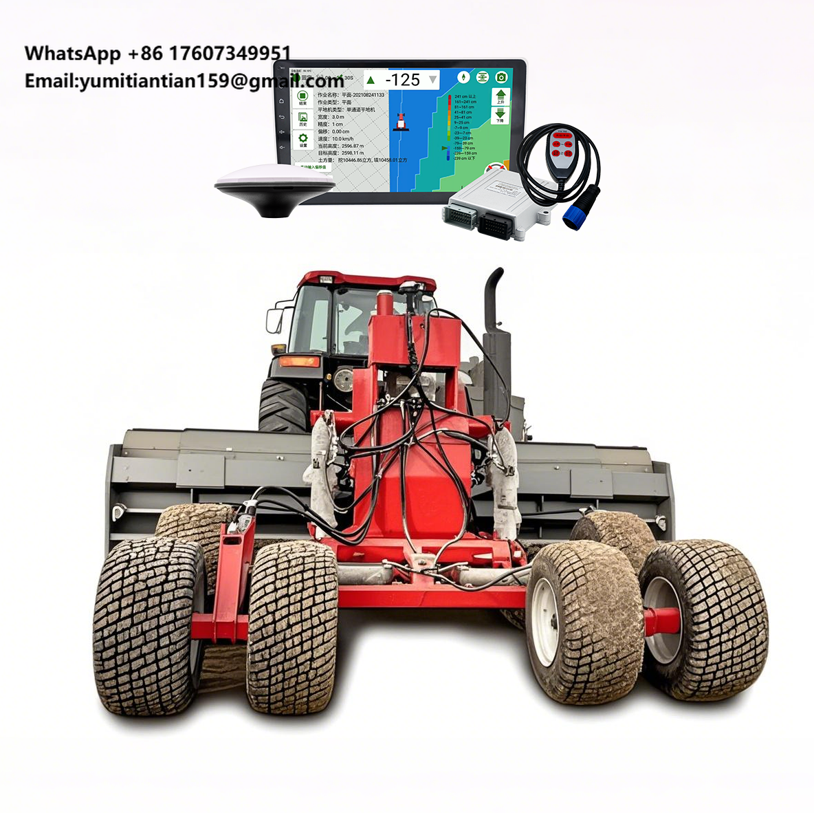 Agriculture Farming Professional - Moderner Satelliten-Nivellierer für landwirtschaftliche Sprühgeräte und