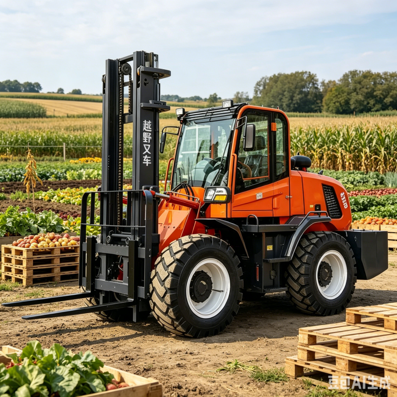 Farming Africa - Schwerlast-Elektro-Geländestapler für Südafrika mit 4x4-Antrieb und