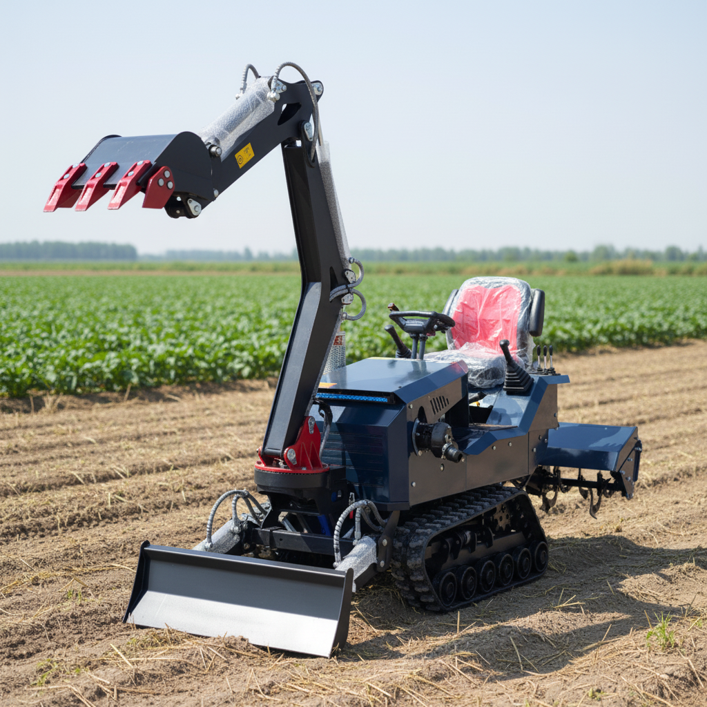 Agriculture Farming Professional - Anpassbarer professioneller Raupentraktor, Hochleistungs-Landwirtschaftstraktor für die