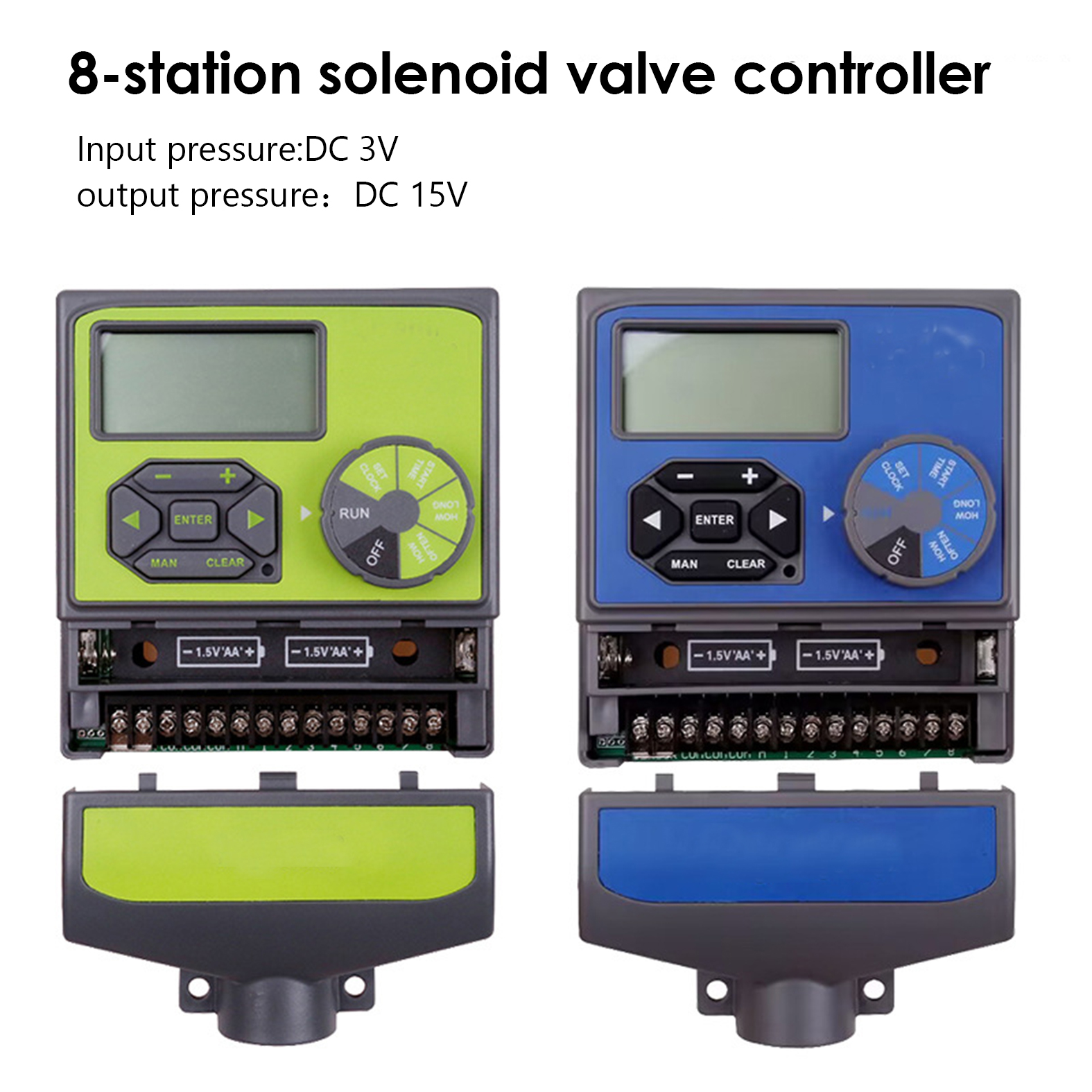 Farming Zone - Intelligenter Magnetventil-Controller, 8 Stationen, webbasierte I-Phone-Android-App,