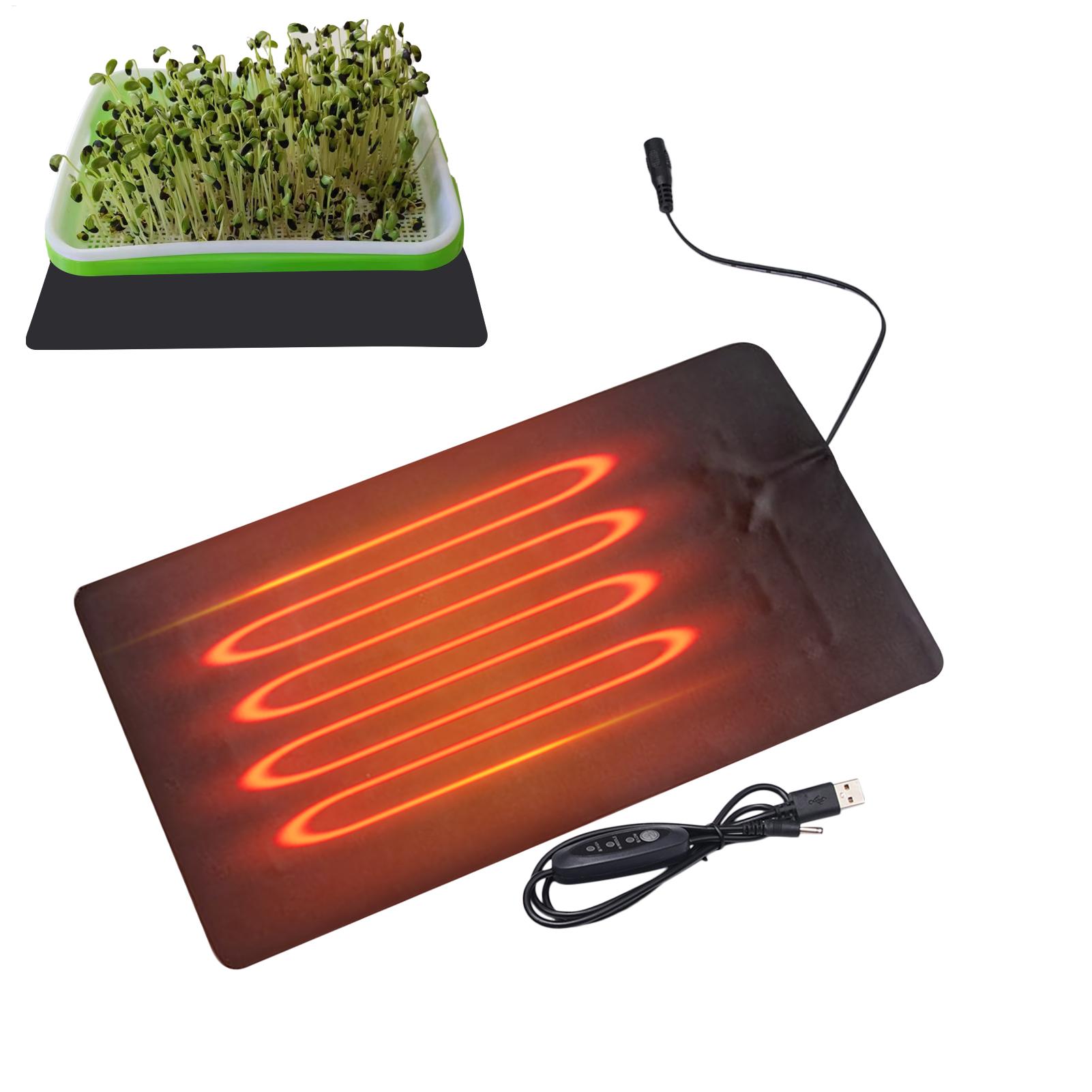 Seedling Heat Mat - Pflanzenwärmematte 5V 2A 8.5W für die
