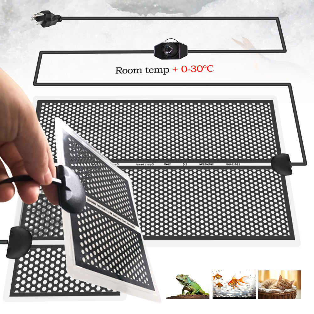 Seedling Heat Mat - 5–20 W Garten-Sämlinge, Heizkissen mit Einstellung