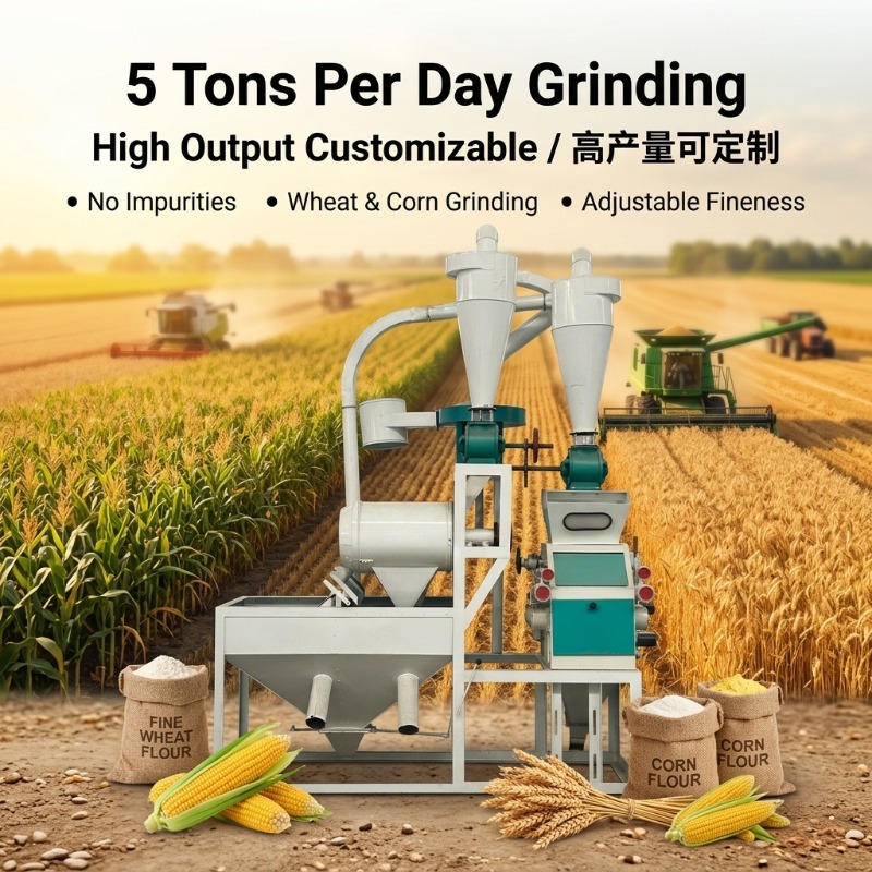 Horizontale mobile Maismehlmüh – Farming Zone Bewertung und Preis