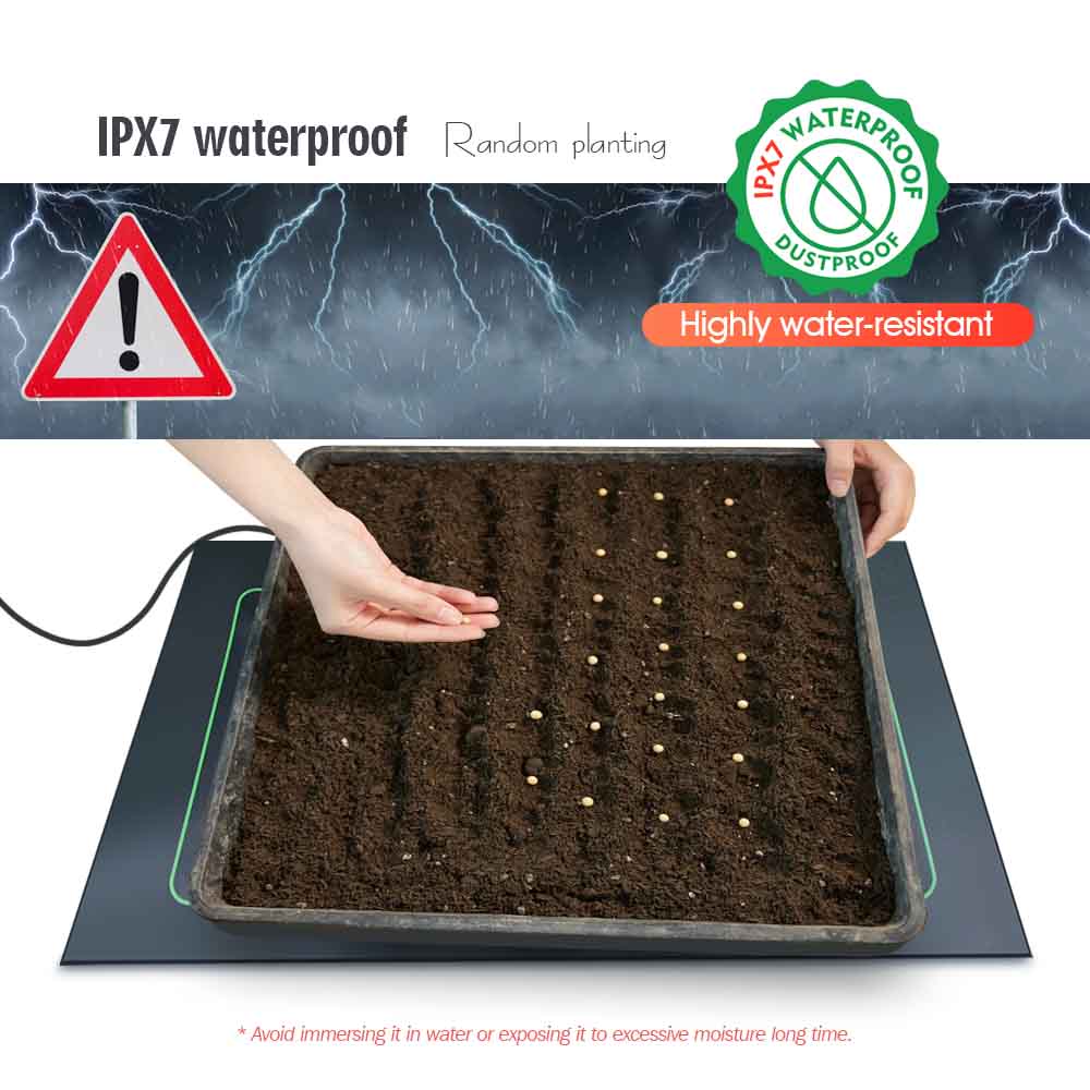 7-100w Pflanzen Heizkissen mit – Seedling Heat Mat Bewertung und Preis