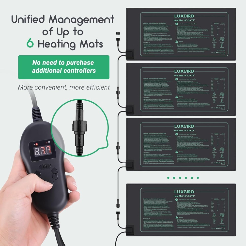 4er-Pack Saatgut-Heizmatte mit – Seedling Heat Mat Bewertung und Preis