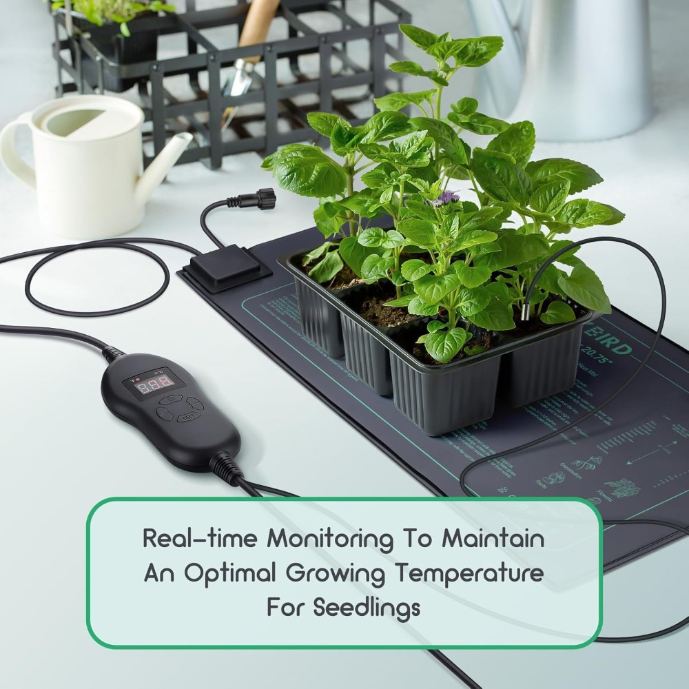 4er-Pack Saatgut-Heizmatte mit – Seedling Heat Mat Bewertung und Preis