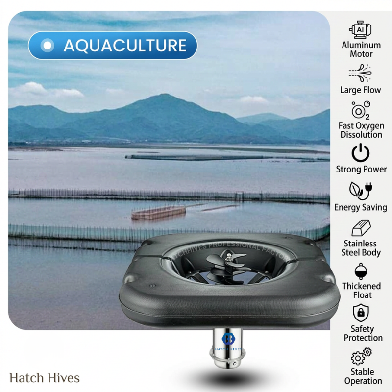 Hocheffizienter Aquakultur-Ede – Fish Pond Aerator Bewertung und Preis
