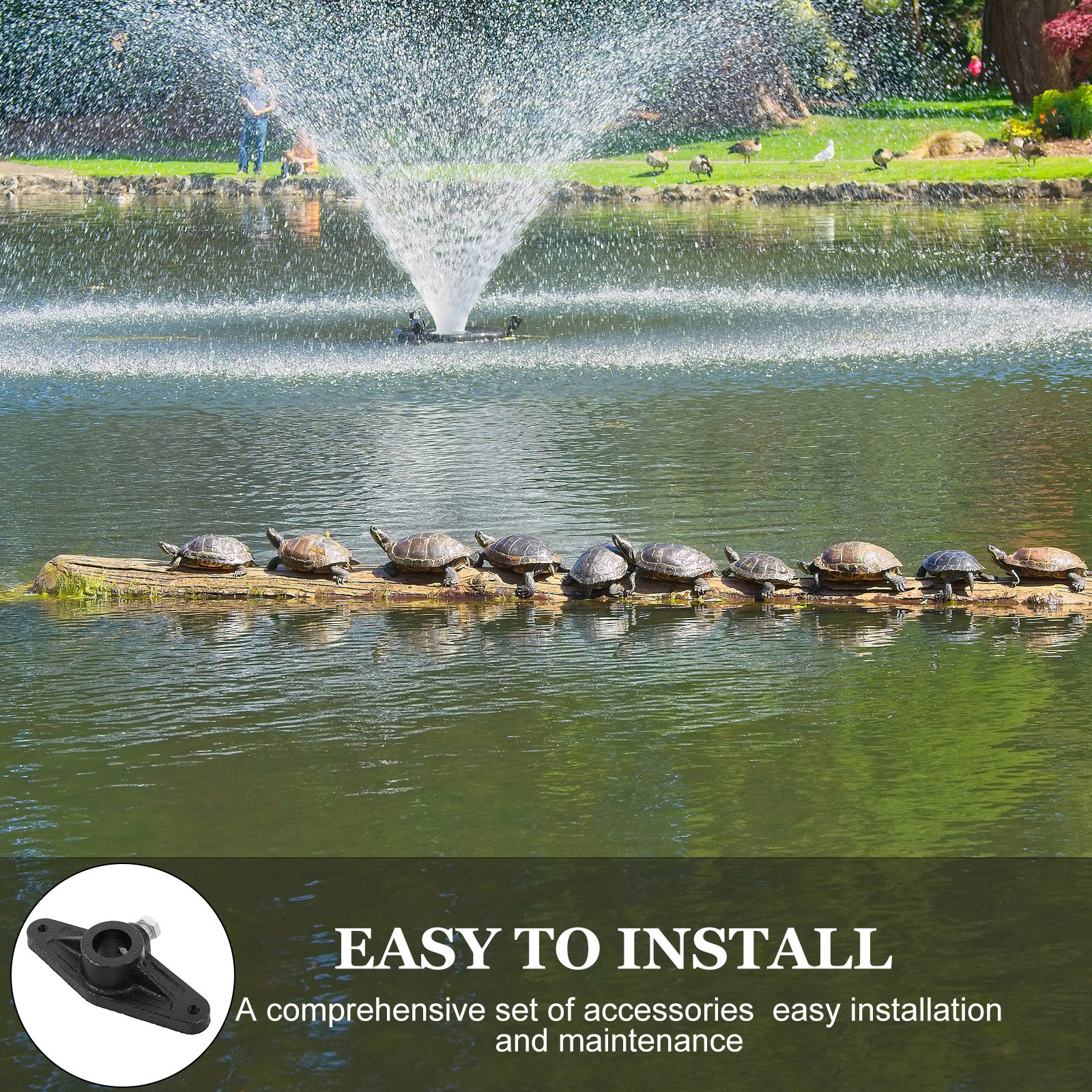 Fischrollen-Kurbelgriff, Schwa – Fish Pond Aerator Bewertung und Preis