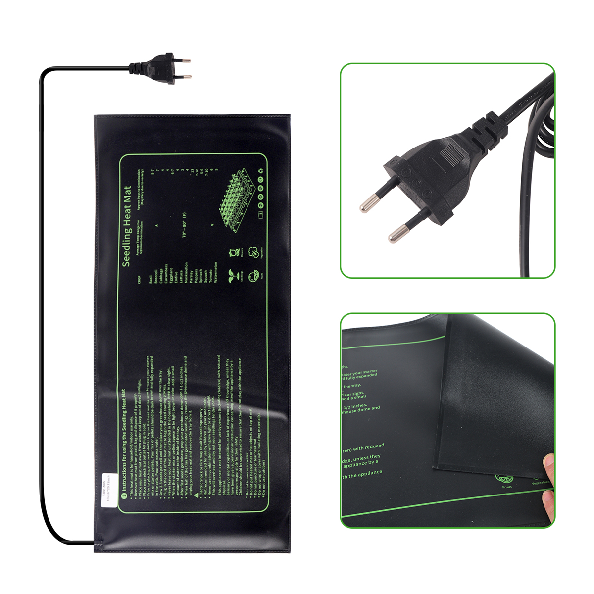 20W Sämling Heizkissen 230V Ga – Seedling Heat Mat Bewertung und Preis