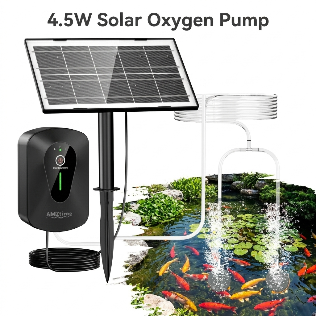 4,5W Solar-Teichbelüfter, Gerä – Fish Pond Aerator Bewertung und Preis