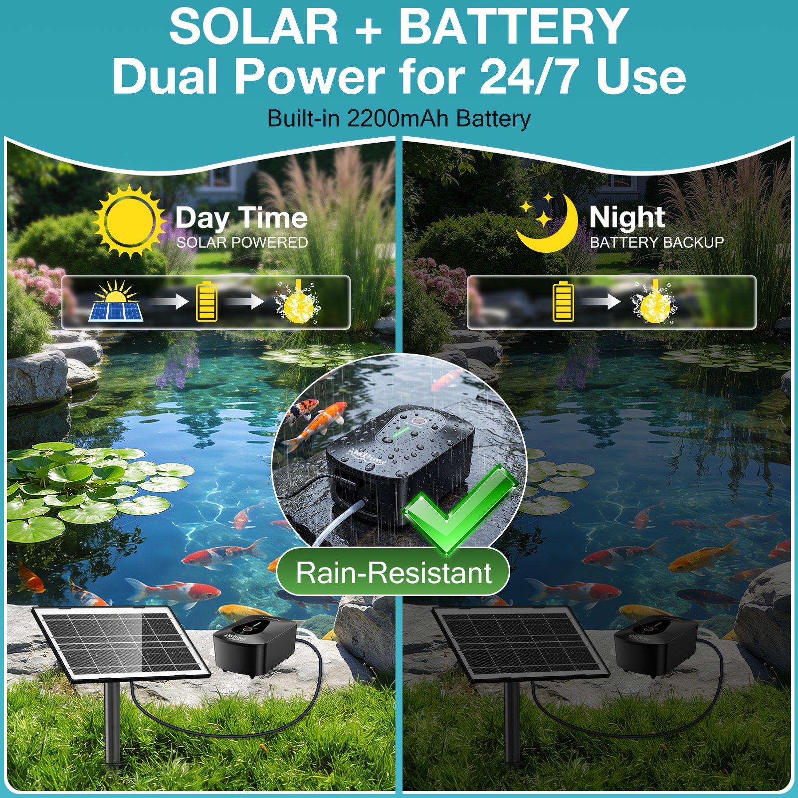 4,5W Solar-Teichbelüfter, Gerä – Fish Pond Aerator Bewertung und Preis