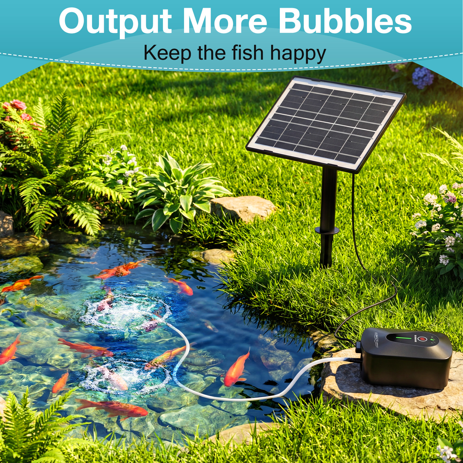 4,5W Solar-Teichbelüfter, Gerä – Fish Pond Aerator Bewertung und Preis