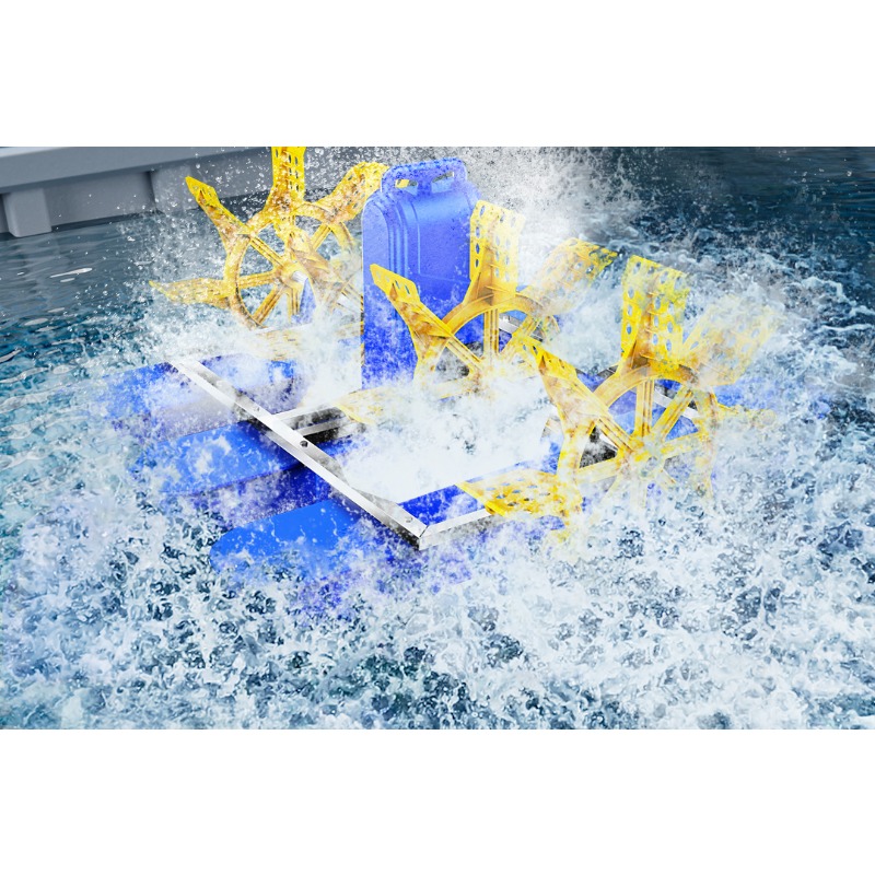 Wasserrad Typ Fischteich Belüf – Fish Pond Aerator Bewertung und Preis