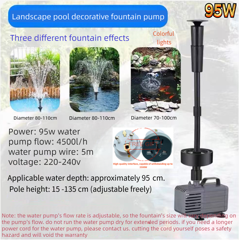 Springbrunnenpumpe, Wasserpump – Fish Pond Aerator Bewertung und Preis